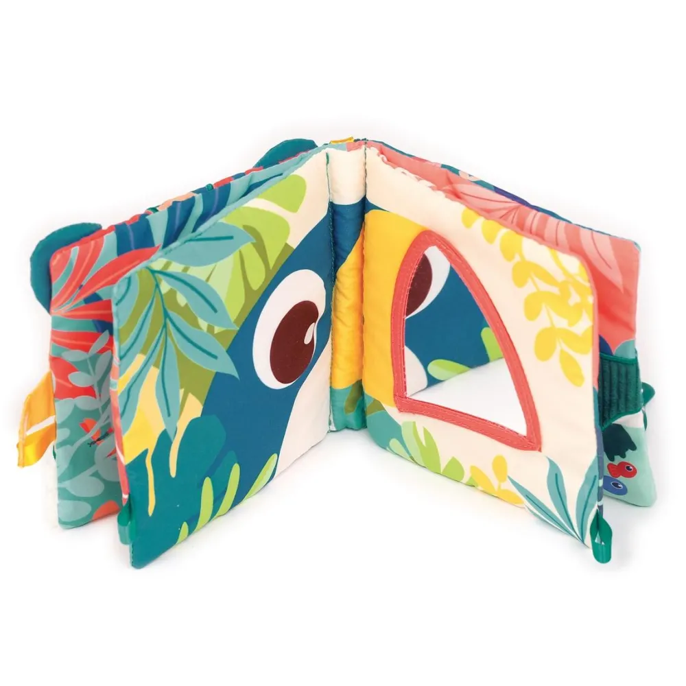 Ludi Livre Tissu Jungle^ Livres D'Éveil