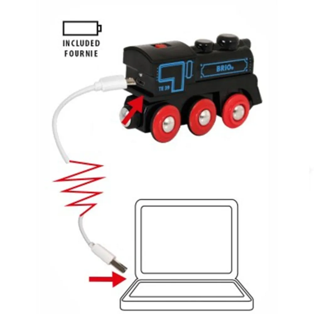 Varta Locomotive rechargeable avec mini câble USB^ Jeux De Trains, Circuits Et Accessoires