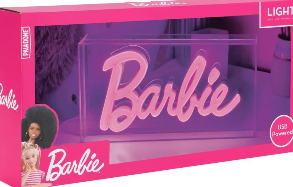 Logo Barbie Led Néon - Lampe Néon Décorative^ Mobilier Et Décoration
