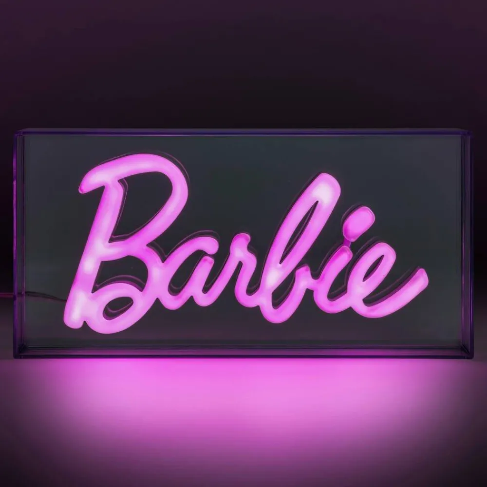 Logo Barbie Led Néon - Lampe Néon Décorative^ Mobilier Et Décoration