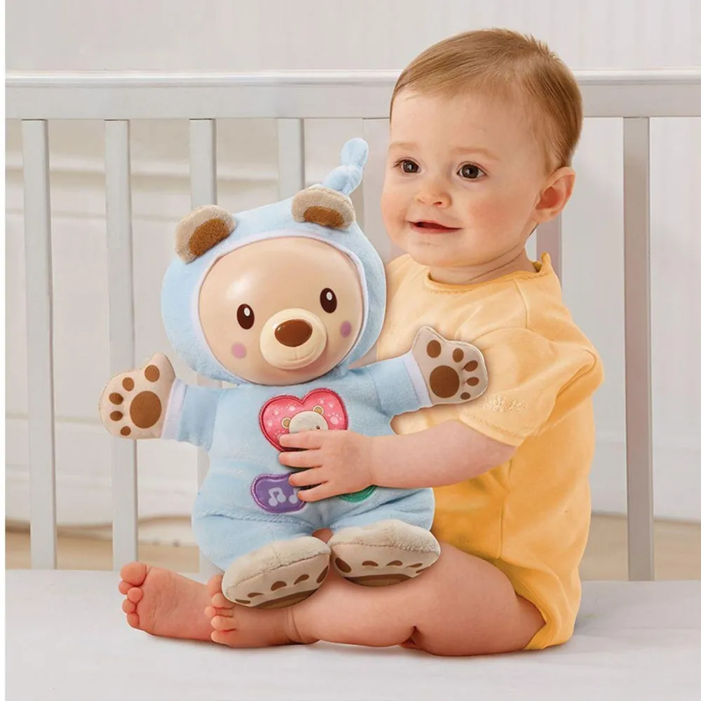 Varta Léon, mon lumi ourson^ Peluches Musicales Et Lumineuses|Peluches Électroniques Interactives