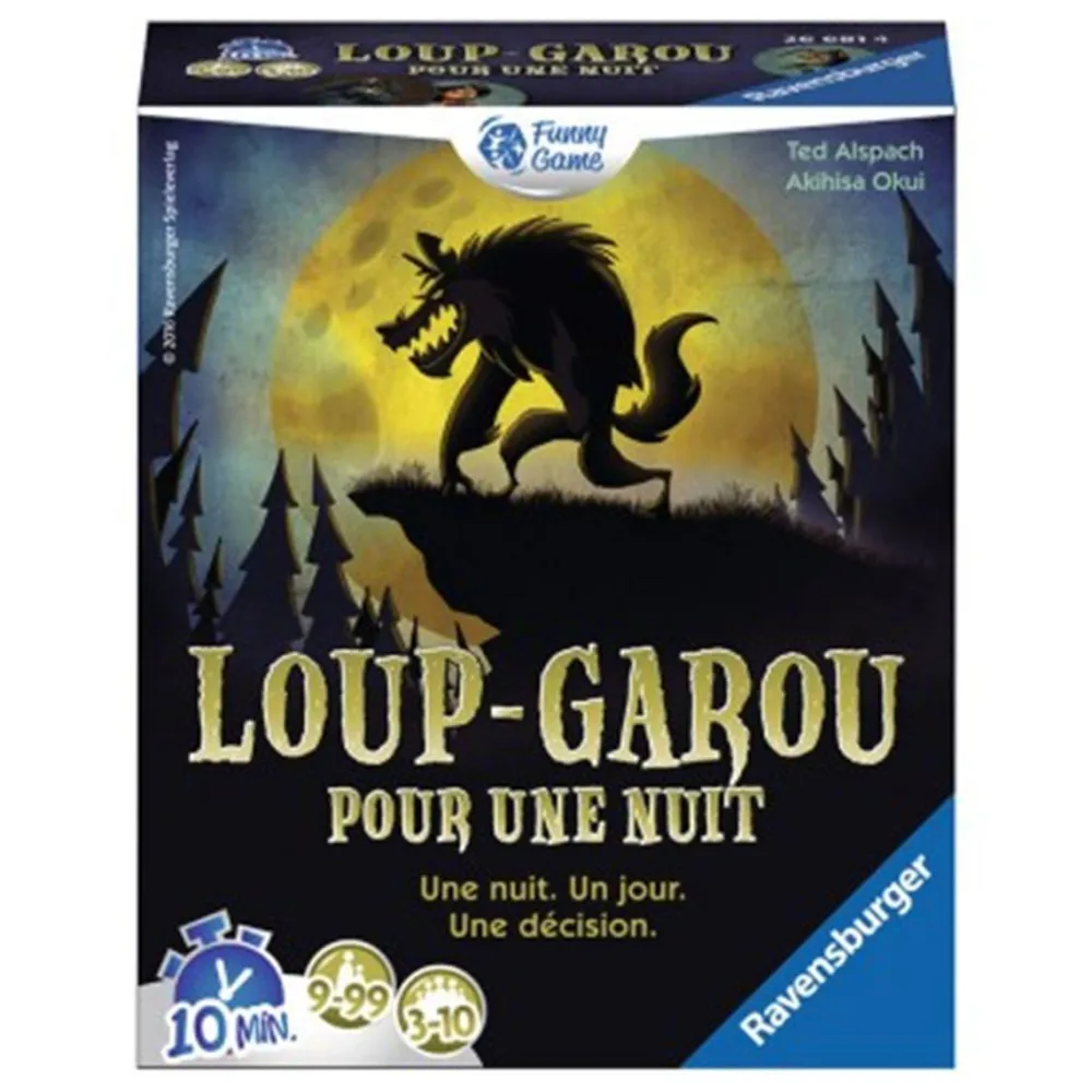 Ravensburger Loup-garou pour une nuit^ Jeux D'Ambiance|Jeux De Voyage