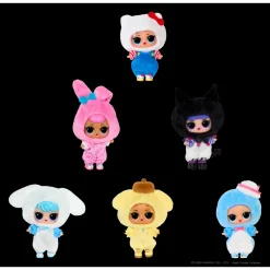 MGA Love peluche réversible Hello Kitty LOL Surprise^ Mini-Univers