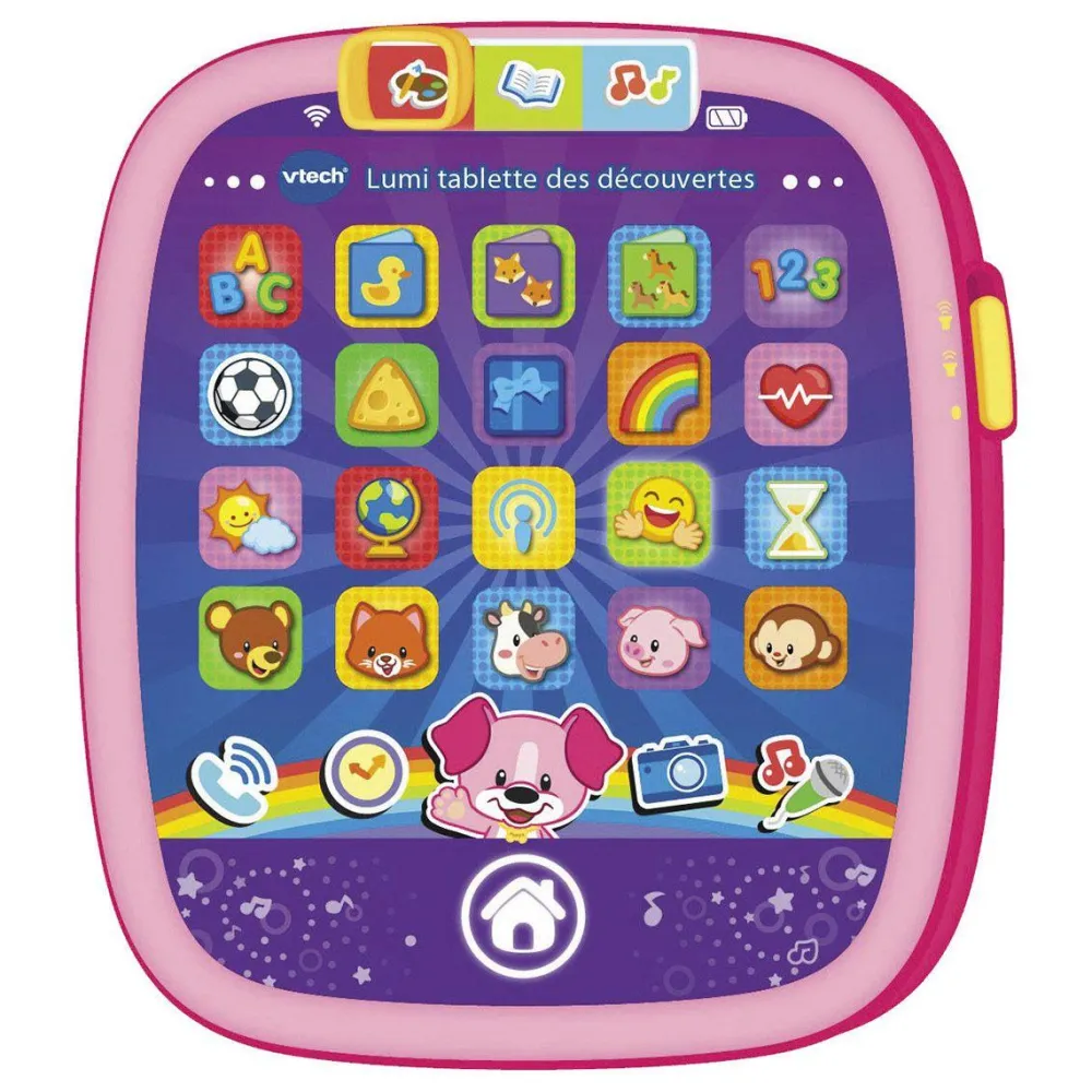 Varta Lumi tablette des découvertes rose^ Ordinateurs Et Tablettes Éducatives|Jouets D'Éveil Électroniques