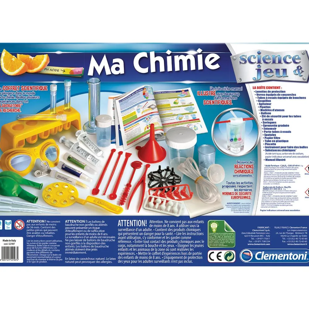 Clementoni Ma Chimie^ Physique Et Chimie