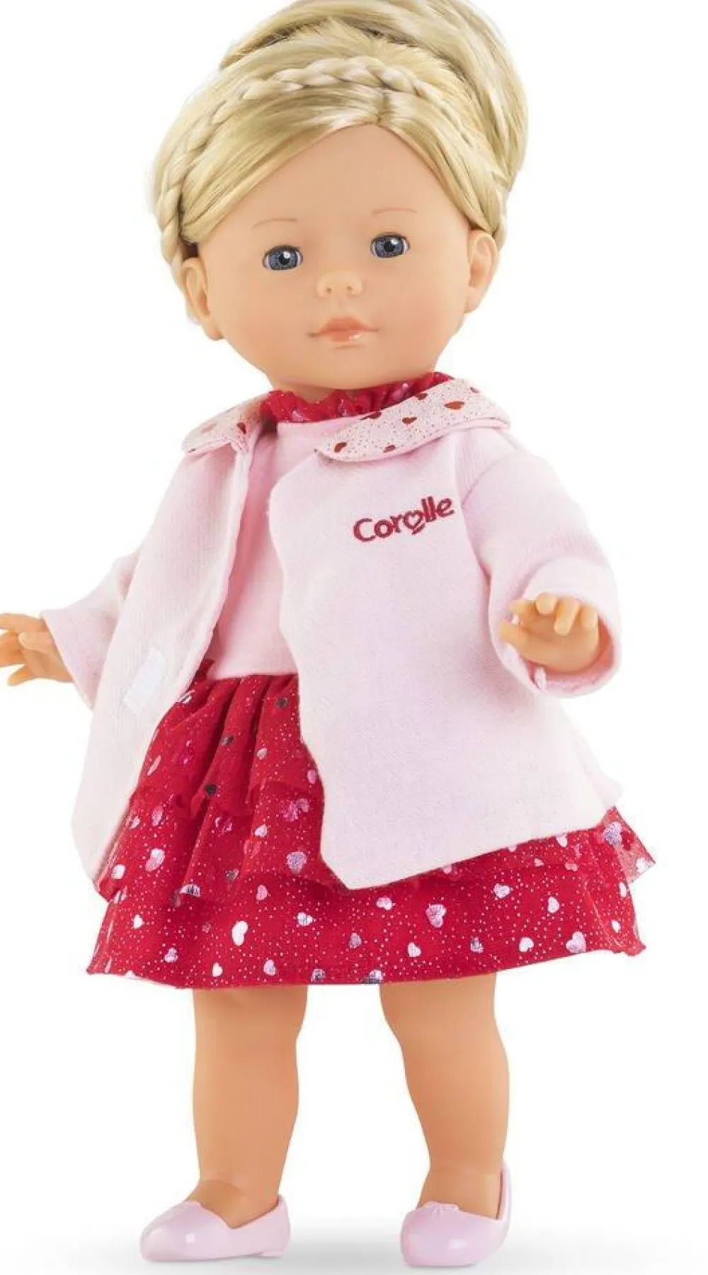 Corolle Ma : Manteau pétales de coeurs^ Vêtements Pour Poupons Et Poupées