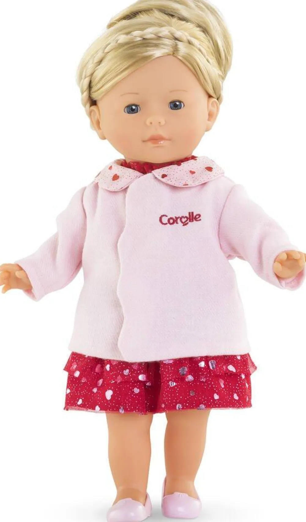 Corolle Ma : Manteau pétales de coeurs^ Vêtements Pour Poupons Et Poupées