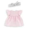 Corolle Ma - Robe rose et bandeau^ Vêtements Pour Poupons Et Poupées