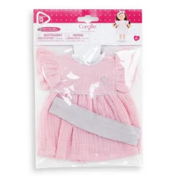 Corolle Ma - Robe rose et bandeau^ Vêtements Pour Poupons Et Poupées