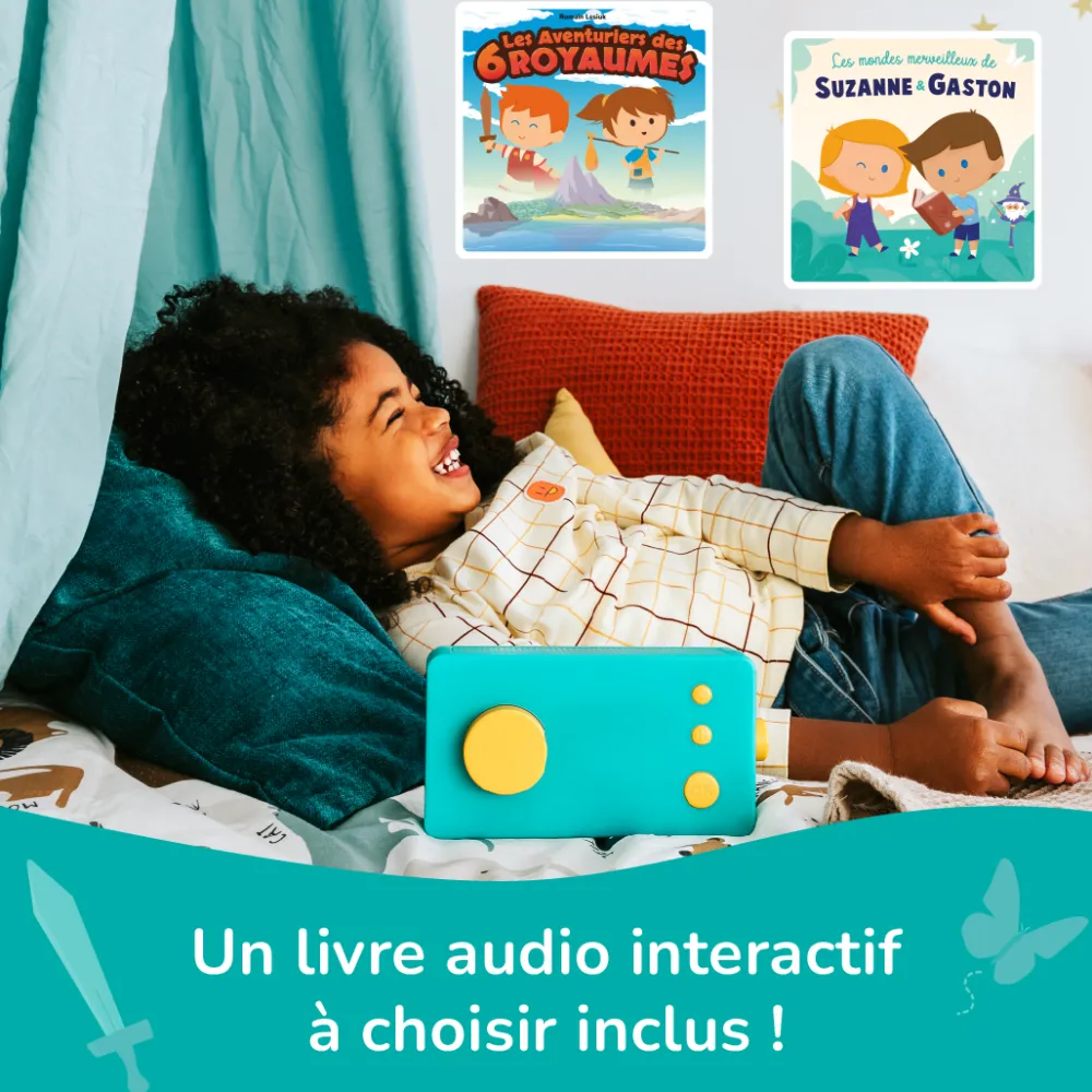LUNII Ma fabrique à histoires - conteuse^ Ordinateurs Et Tablettes Éducatives