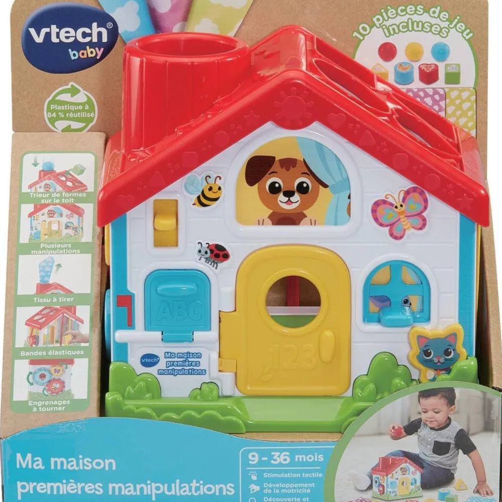VTech Ma maison premières manipulations Baby^ Jouets À Encastrer Et À Empiler