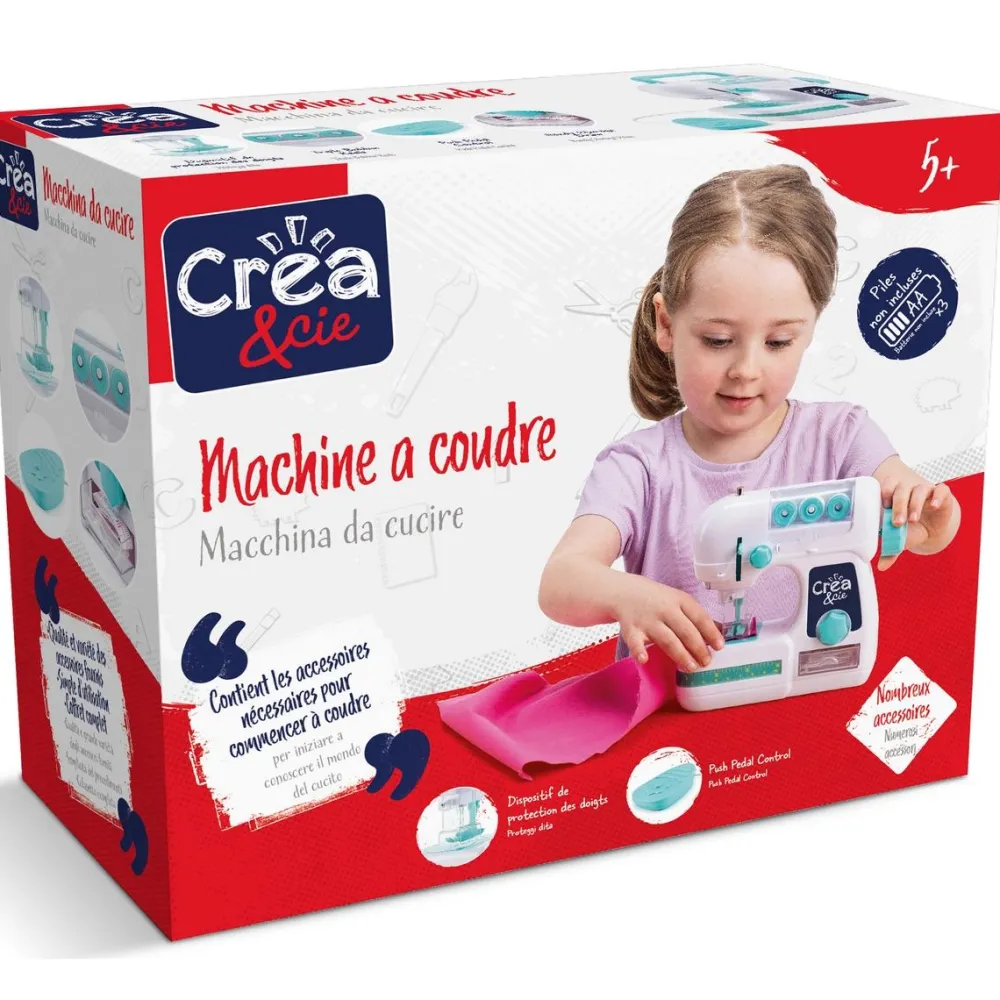 CREA & CIE Ma Première Machine^ Tricot Et Couture