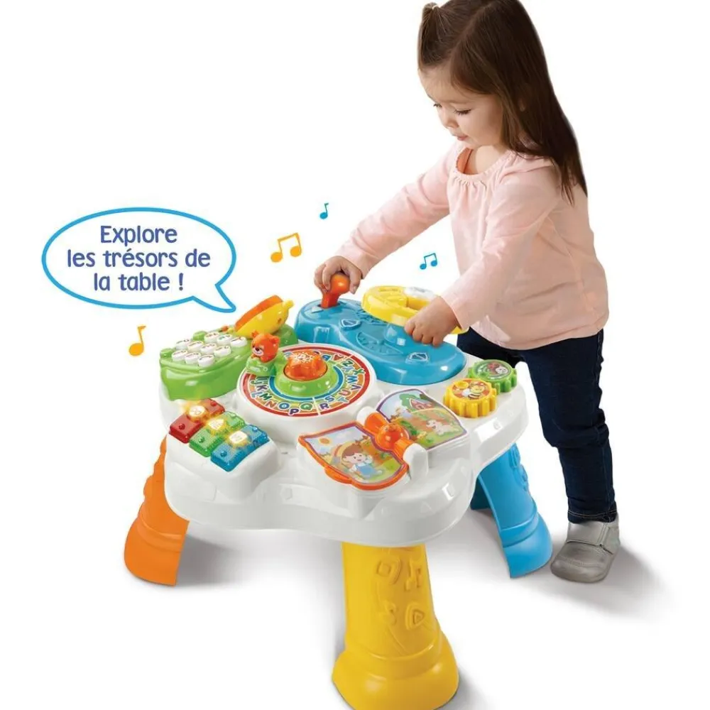 Varta Ma table d'activités bilingue^ Tapis, Portiques Et Tables D'Activités