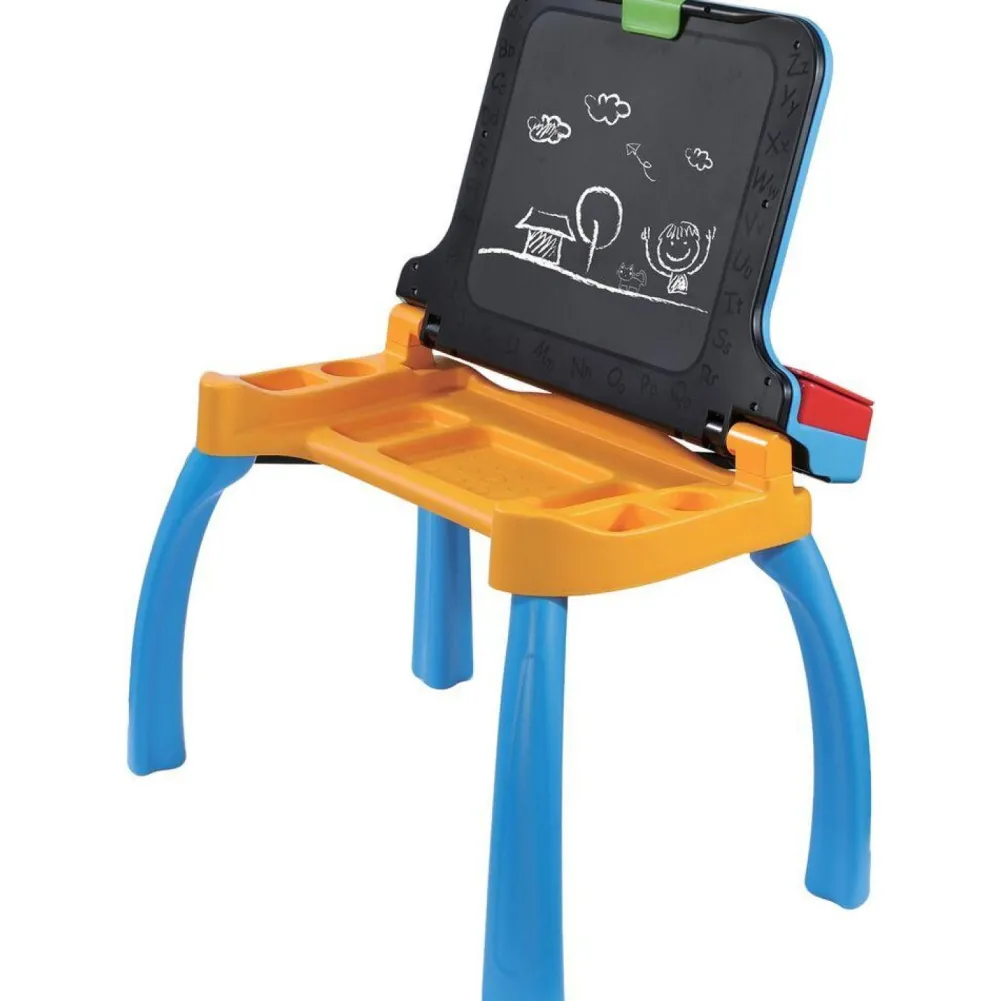 VTech Magi bureau interactif et musical 6 en 1 bleu^ Tableaux Et Bureaux
