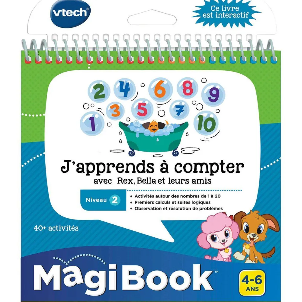 VTech MagiBook J'apprends à compter^ Livres Éducatifs