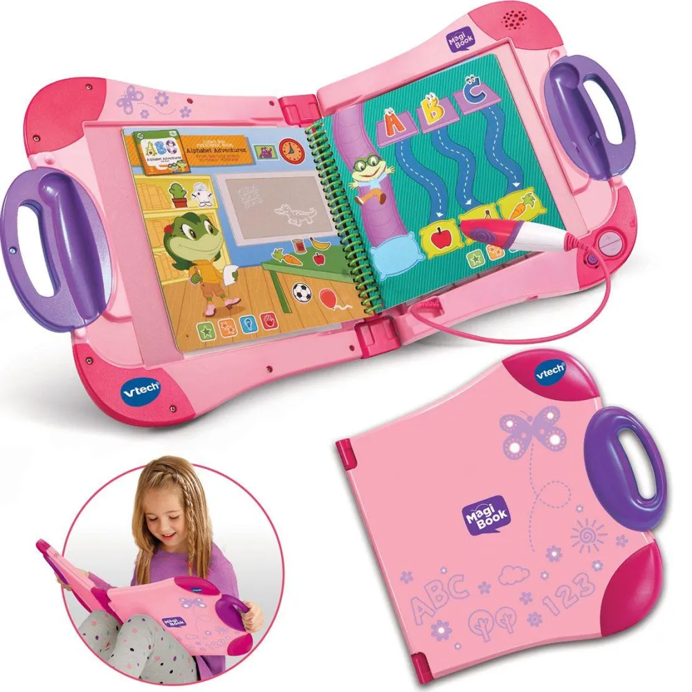 Varta Magibook starter pack rose^ Stylos Interactifs|Livres Éducatifs