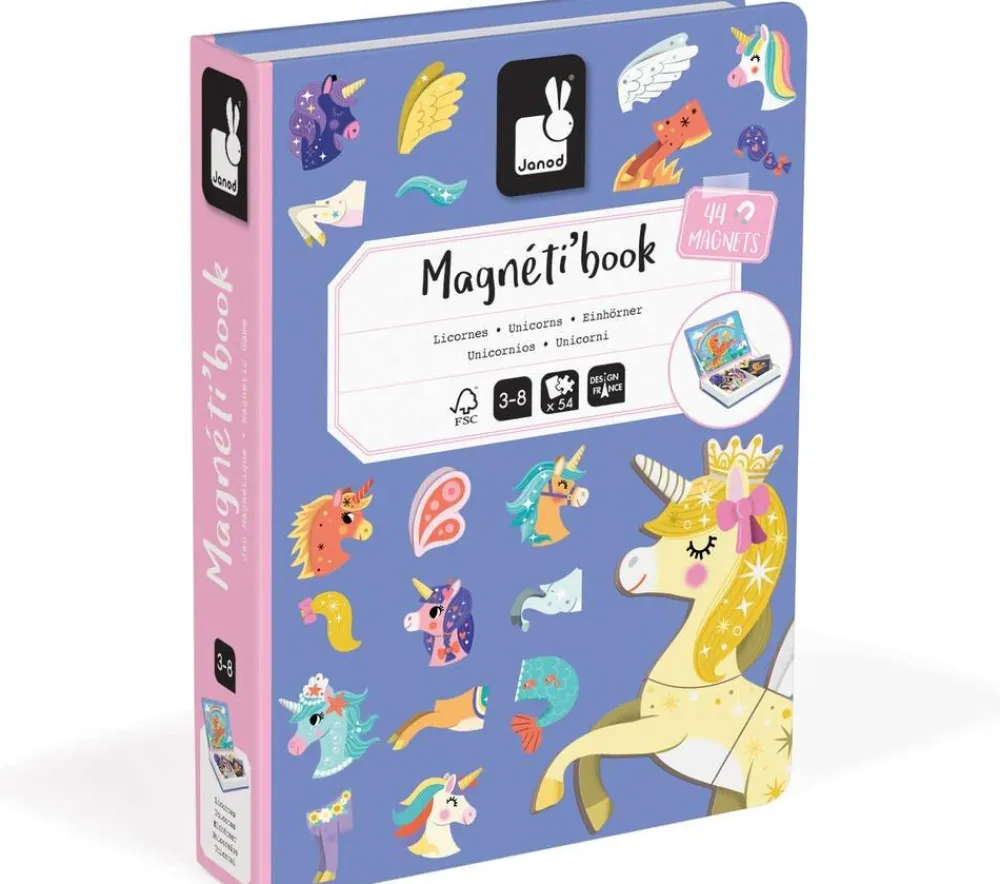 Janod Magnetibook Licornes^ Autres Apprentissages
