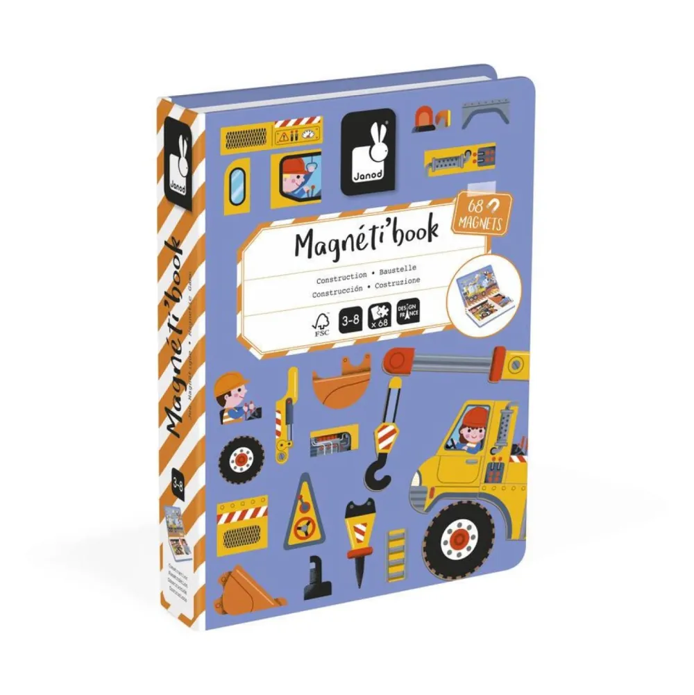 Janod Magnétibook construction^ Autres Apprentissages