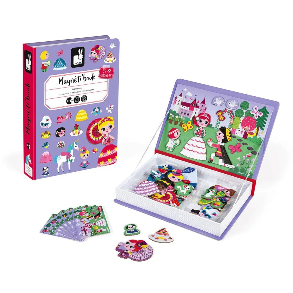 Janod Magnéti'book Princesses^ Autres Apprentissages