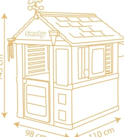 Smoby Maison 4 Seasons^ Maisons, Toboggans Et Jeux D'Extérieur