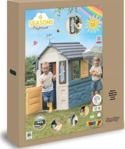 Smoby Maison 4 Seasons^ Maisons, Toboggans Et Jeux D'Extérieur