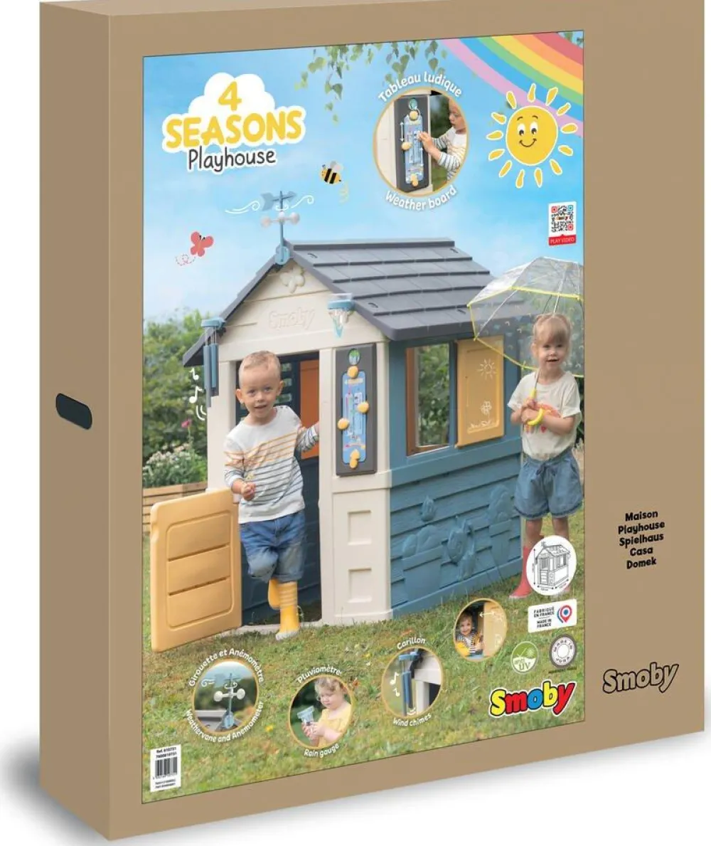 Smoby Maison 4 Seasons^ Maisons, Toboggans Et Jeux D'Extérieur