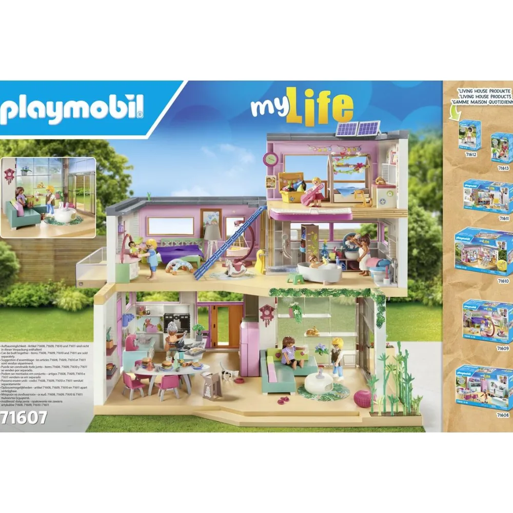 Playmobil Maison d'architecte My life 71607^ La Ville, La Police Et Les Secours