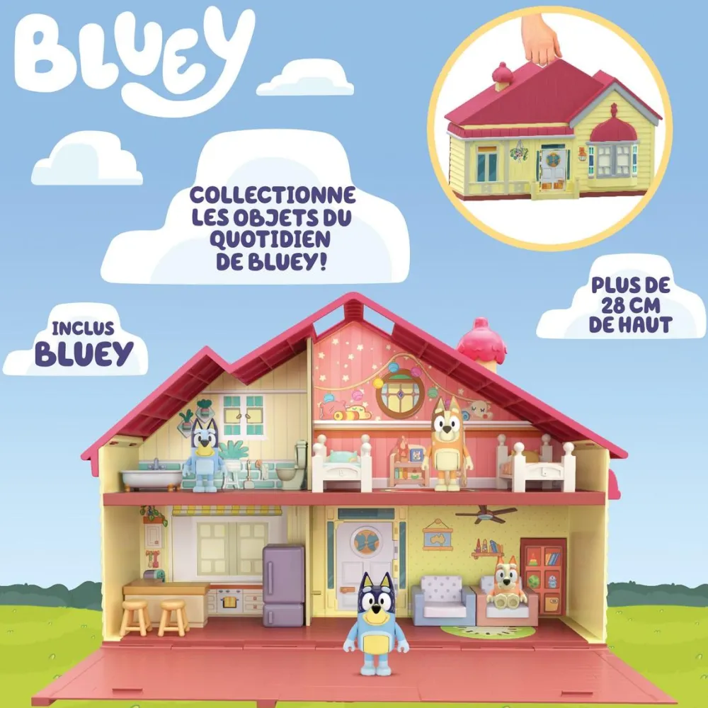 Moose Maison de Bluey^ Les Héros Et Personnages|Coffrets Aventures