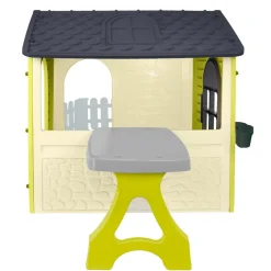 CAP Maison de jardin avec table Nature^ Maisons, Toboggans Et Jeux D'Extérieur