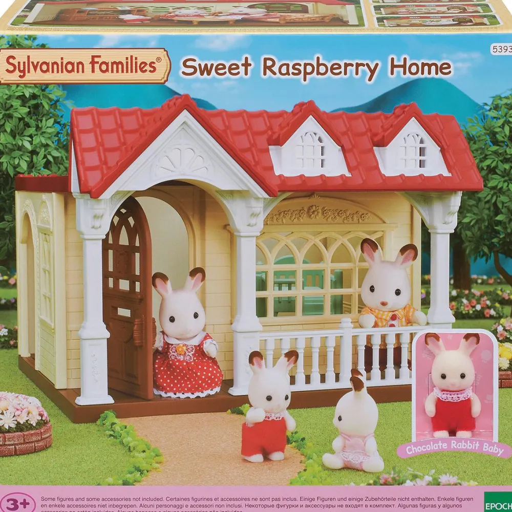 Sylvanian Families Maison Framboise - 5393^ Mini-Univers|Les Héros Et Personnages