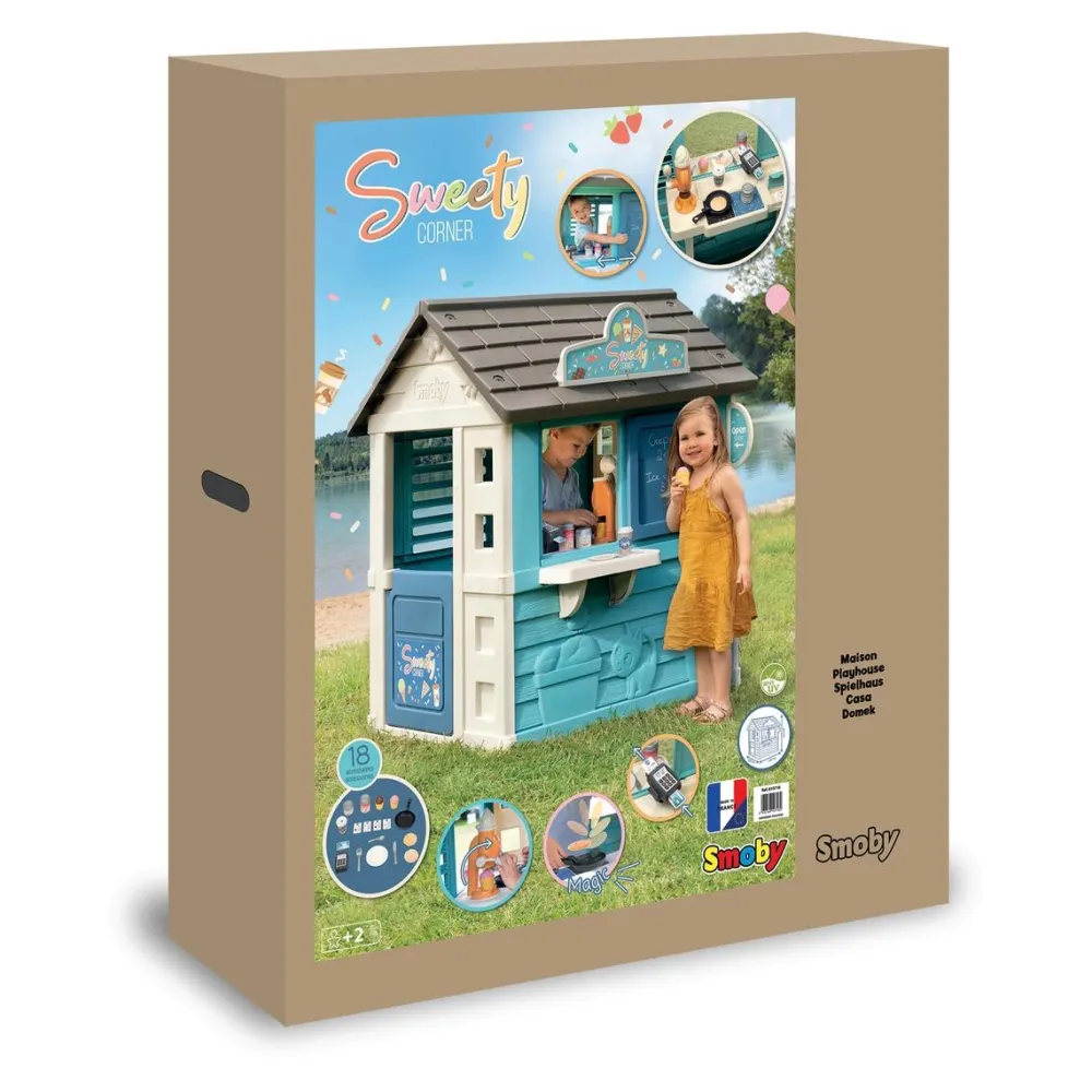 Smoby Maison Sweety Corner^ Maisons, Toboggans Et Jeux D'Extérieur