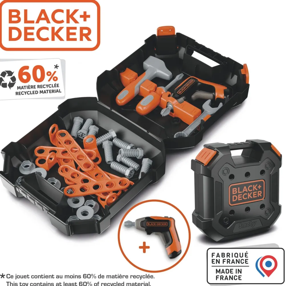 Smoby Mallette Bricolo case Black & Decker^ Bricolage