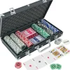 Nom d'un pion Mallette De Poker 300 Jetons^ Jeux Traditionnels Et Poker