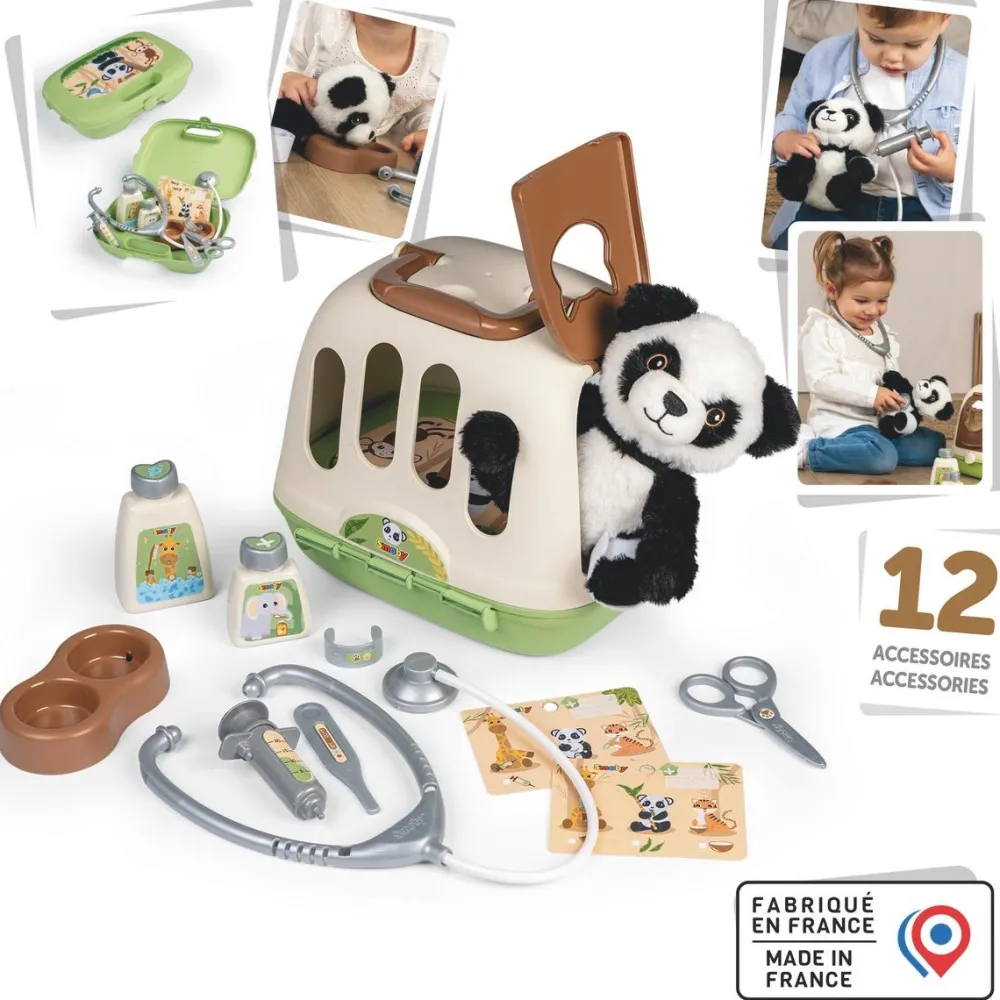 Smoby Mallette vétérinaire panda^ Docteur Et Vétérinaire