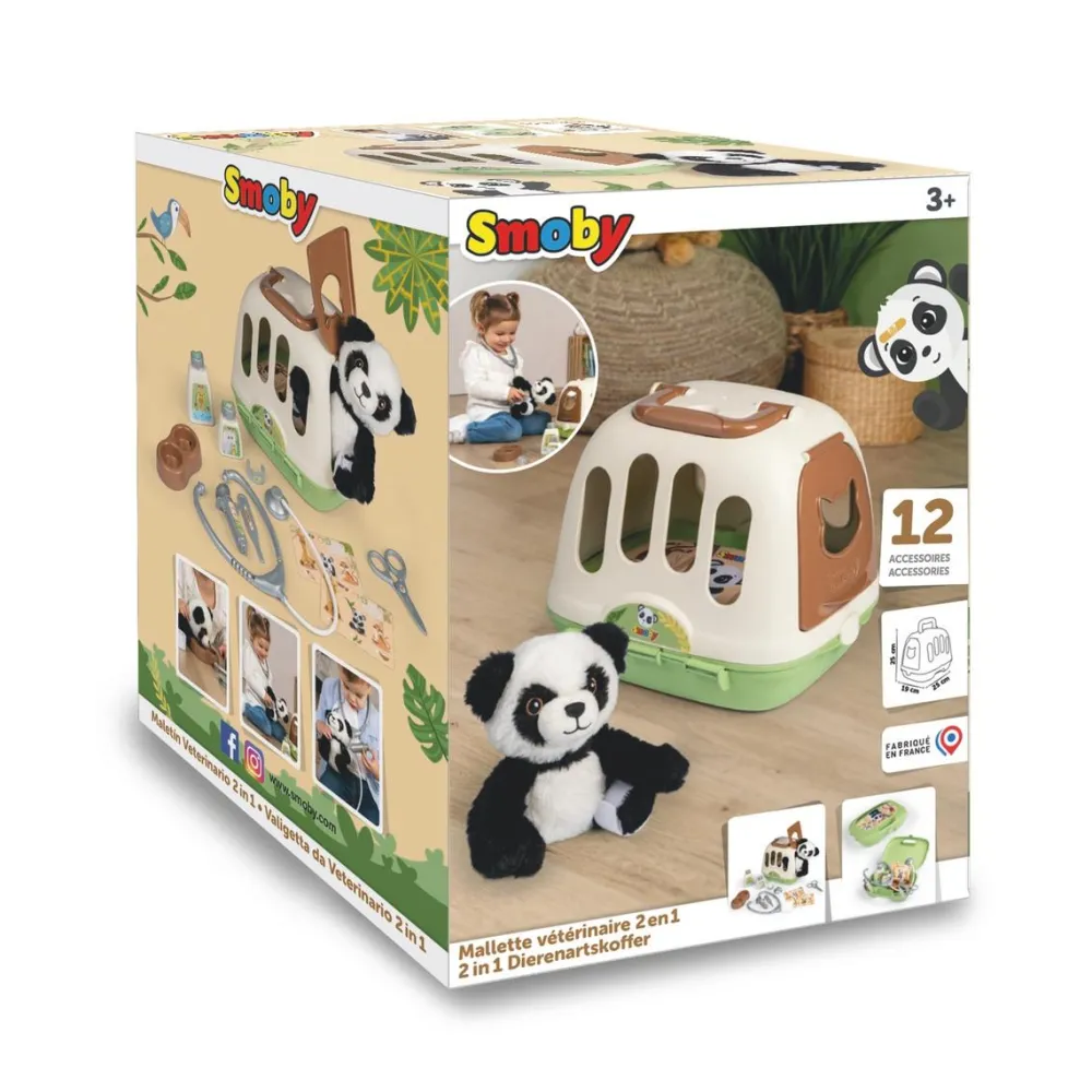 Smoby Mallette vétérinaire panda^ Docteur Et Vétérinaire