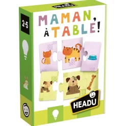 Headu Maman à table^ Apprentissage Des Animaux Et De La Nature
