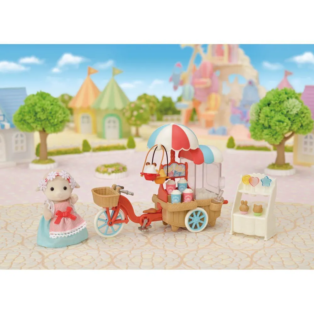Sylvanian Families Maman Mouton stand Pop Corn 5653^ Mini-Univers
