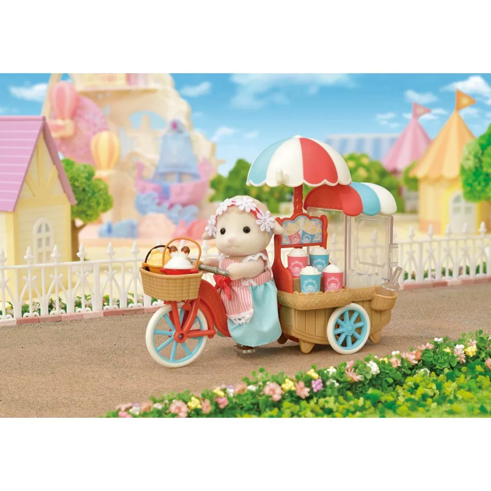 Sylvanian Families Maman Mouton stand Pop Corn 5653^ Mini-Univers