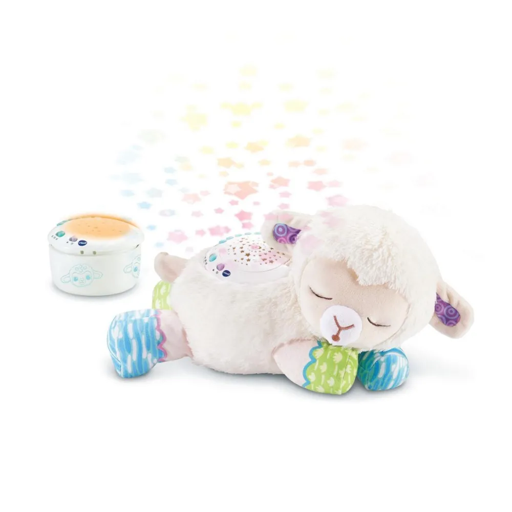 Varta Manon, Lumi mouton nuit étoilée 3 en 1^ Mobiles Et Veilleuses|Peluches Musicales Et Lumineuses