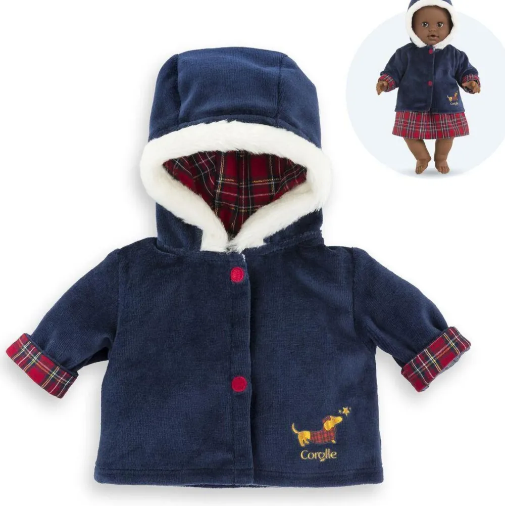 Corolle Manteau en fêtes pour poupon 36 cm^ Vêtements Pour Poupons Et Poupées