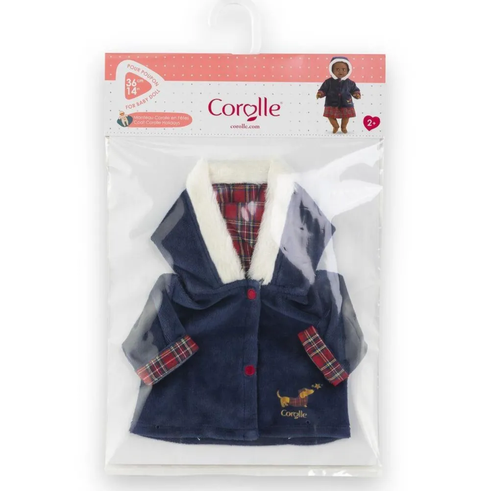 Corolle Manteau en fêtes pour poupon 36 cm^ Vêtements Pour Poupons Et Poupées