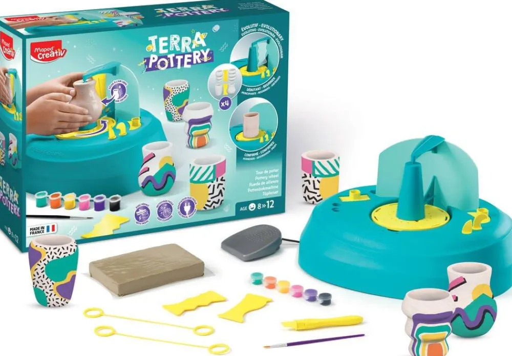 Maped Creativ Terra Pottery Maxi^ Modelage Et Moulage
