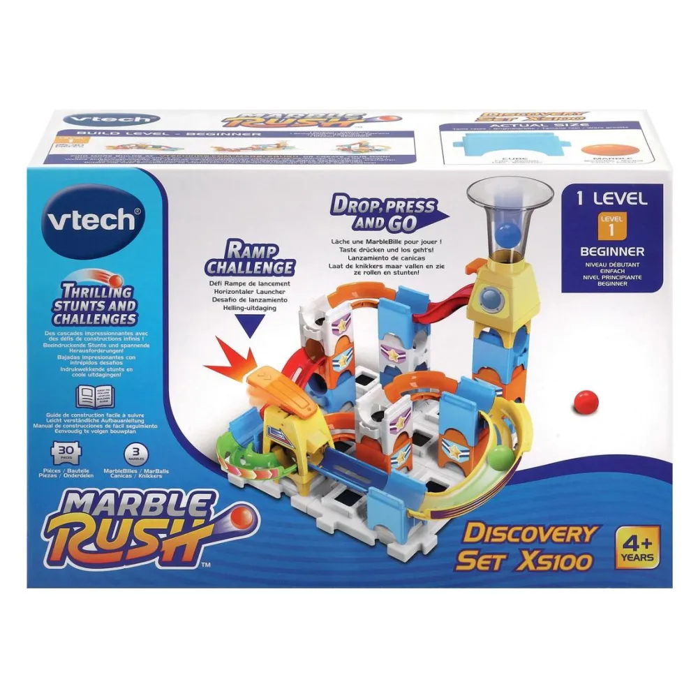 VTech Marble Rush Circuit à billes Discovery - XS 100^ Circuits Et Pistes|Autres Jeux De Construction