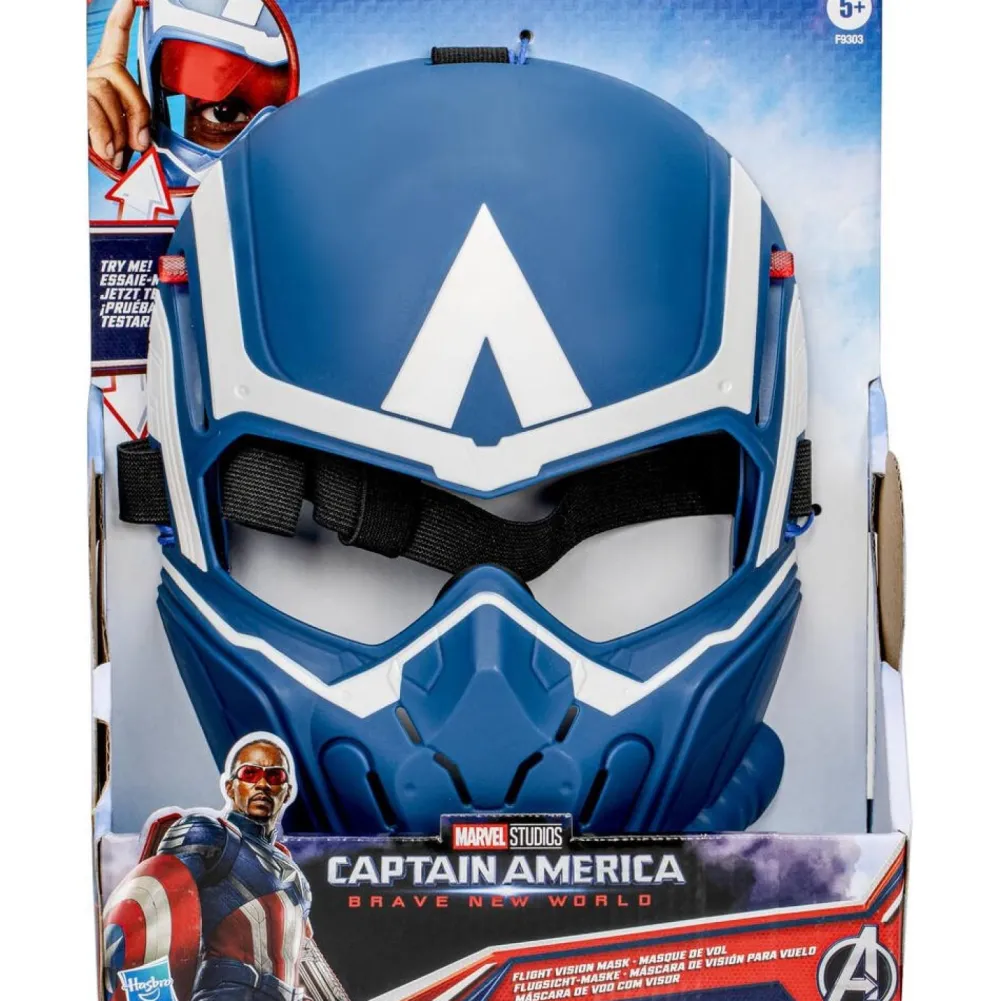 Hasbro Masque de vol Captain america Brave New World^ Masques Pour Déguisement