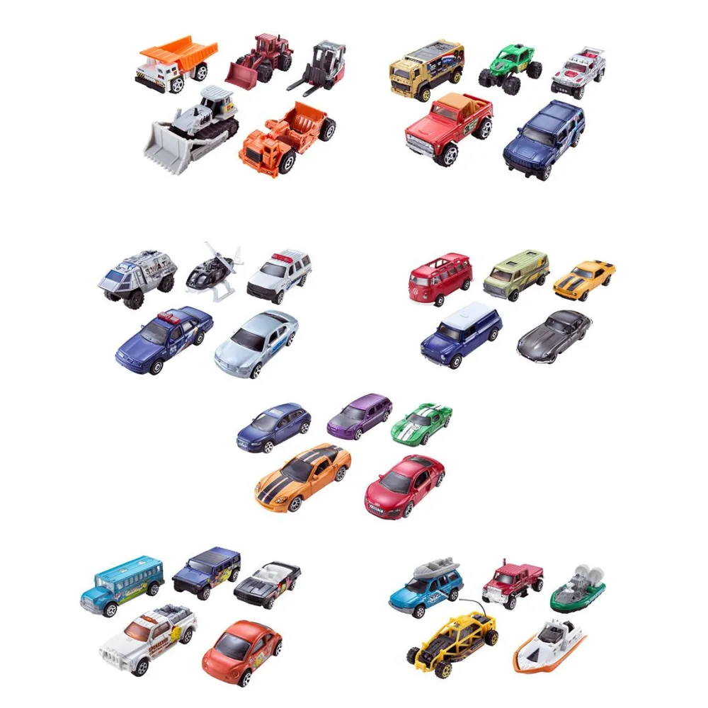 Mattel Matchbox - Pack de 5 véhicules 1:64^ Petites Voitures