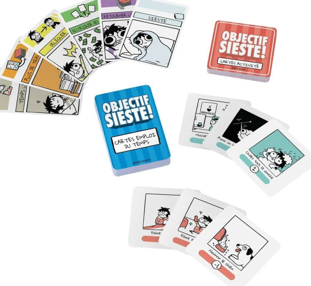 Mattel Games - Jeu De Ca Sarah Scribbles^ Jeux D'Ambiance