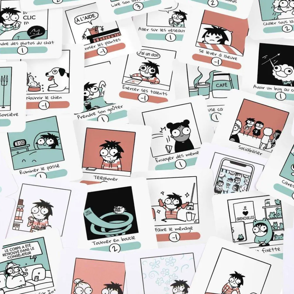 Mattel Games - Jeu De Ca Sarah Scribbles^ Jeux D'Ambiance