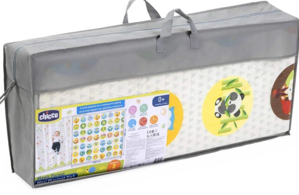 Chicco Maxi Tapis 2 en 1^ Tapis, Portiques Et Tables D'Activités