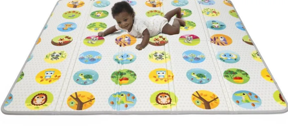 Chicco Maxi Tapis 2 en 1^ Tapis, Portiques Et Tables D'Activités