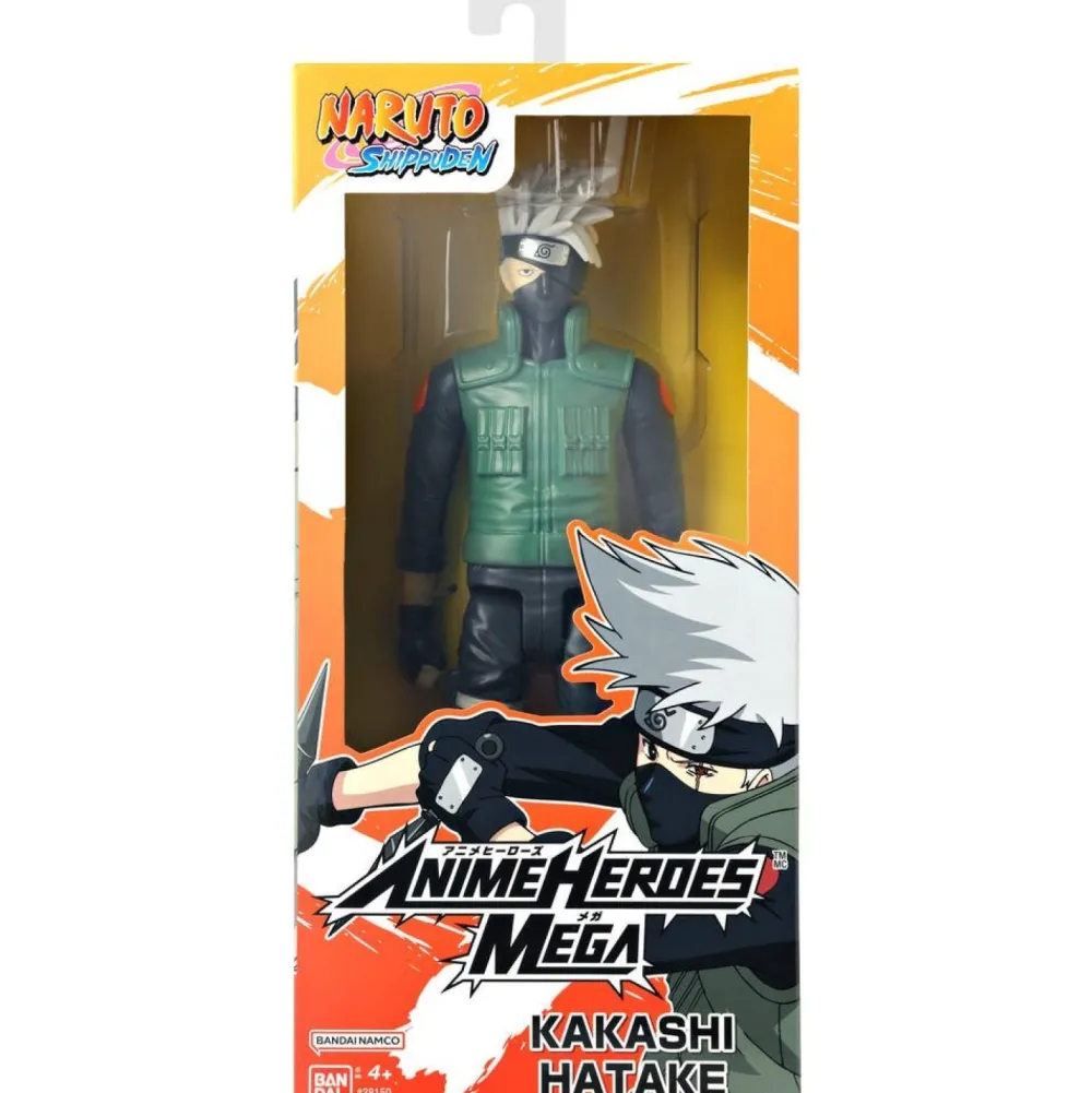 Bandai Mega Figurine Anime Heroes Kakashi 30 cm - Naruto^ Les Héros Et Personnages